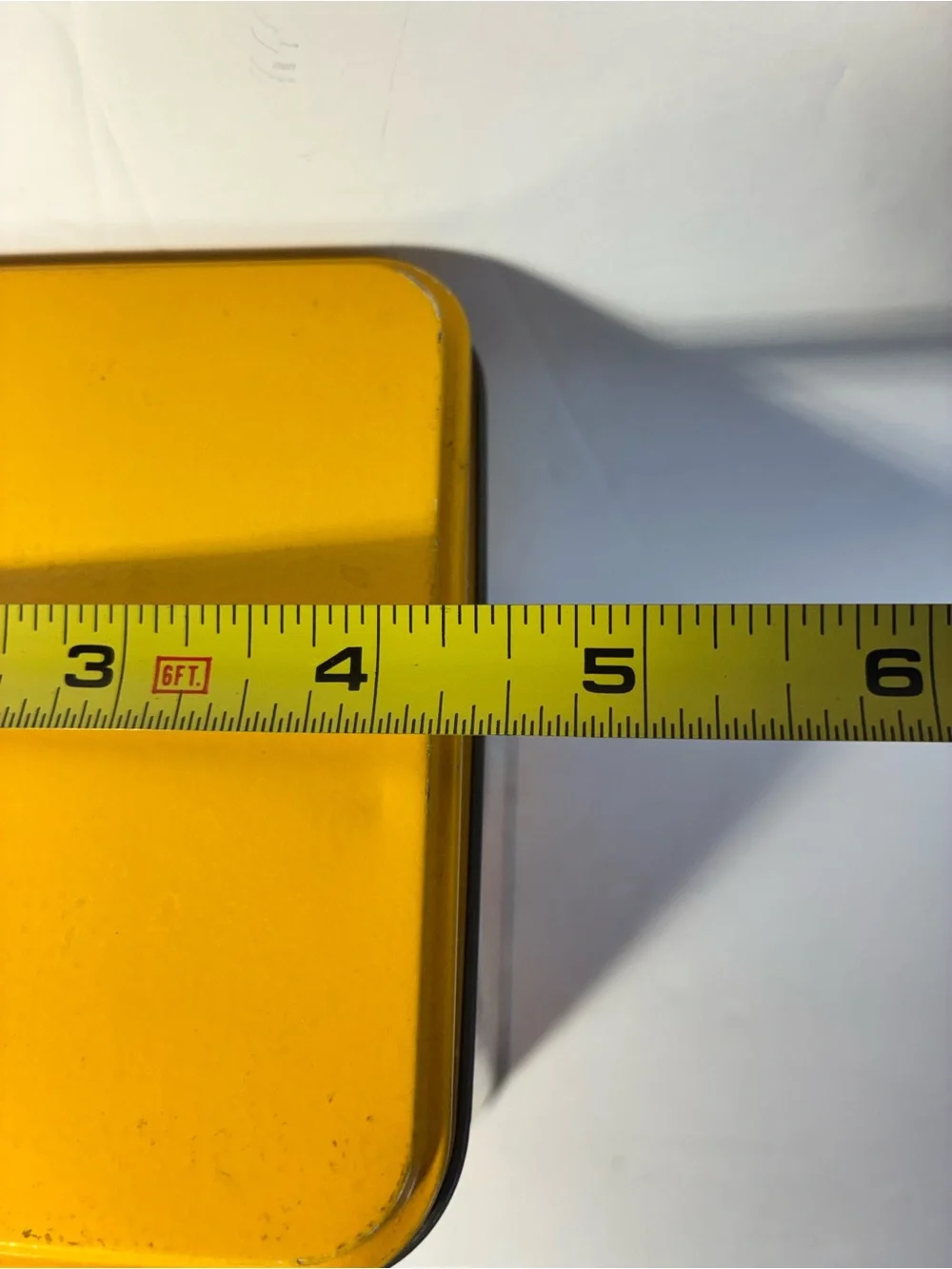 Vintage Nestlé Toll House Cookie Tin 1939 1942 1954 Yellow Metal Canister